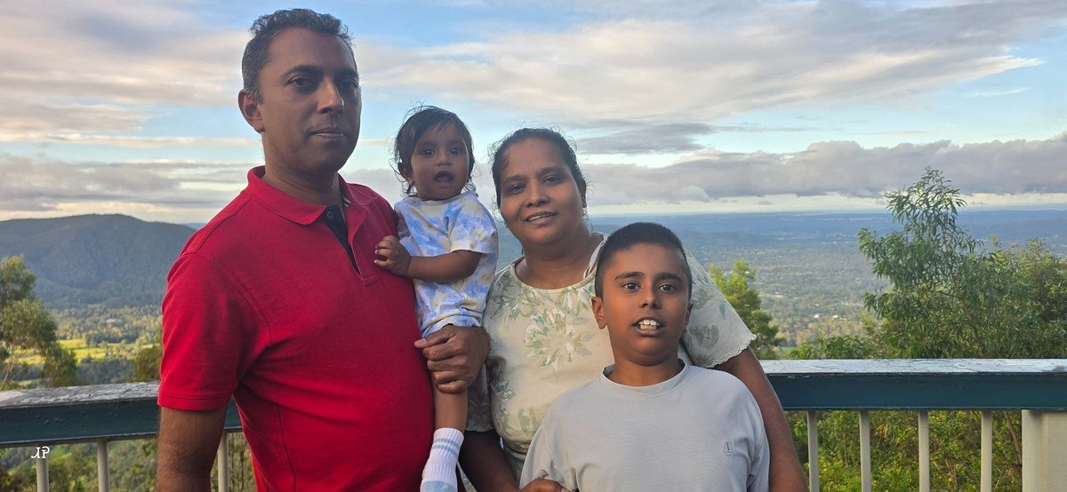 Pastor Biju Alexander family photo